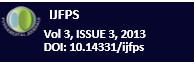 					View Vol. 3 No. 3 (2013): IJFPS
				